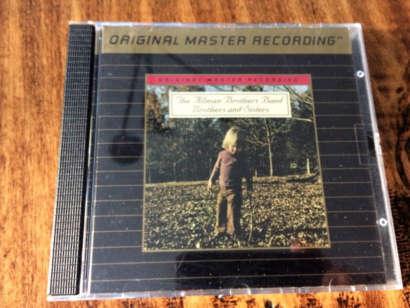 Allman Brothers Band "Brothers and Sisters" MFSL - Gold CD - Mobile Fidelity Sound Labs UDCD 617
