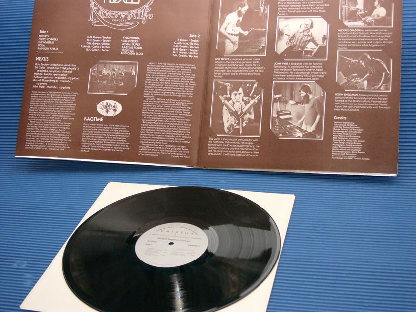 NEXUS -  - "Ragtime Concert" -  Umbrella Direct to Disc 1976 Rare!