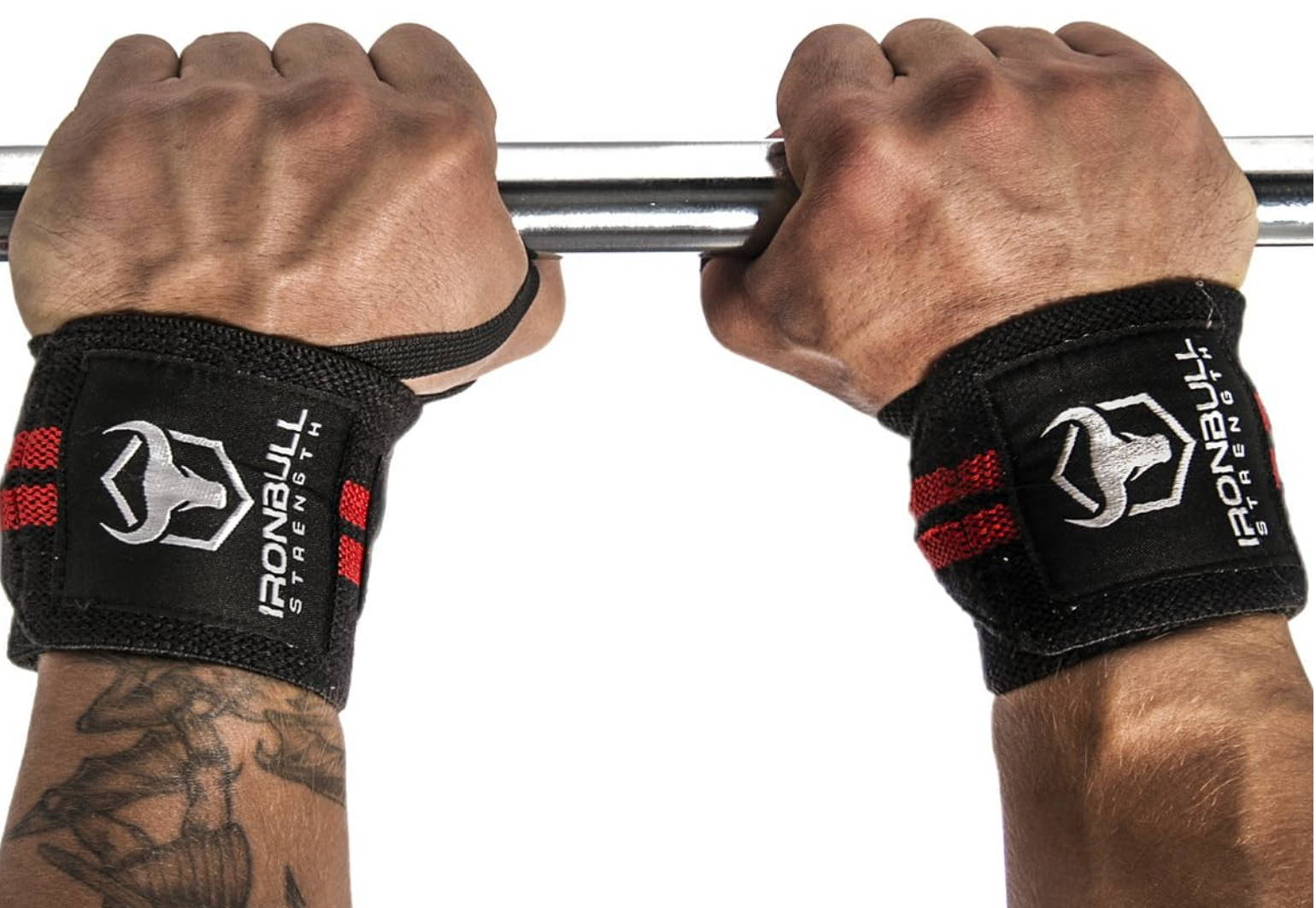 Iron Bull Strength Wrist Wraps
