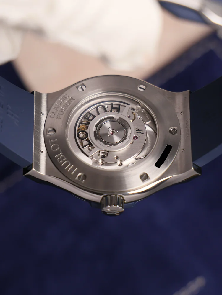 Hublot Classic Fusion Blue 542.NX.7170.LR Box and Papers 2021
