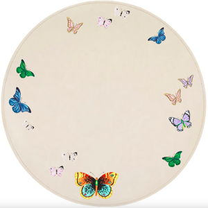 Butterflies Leather Placemat Set