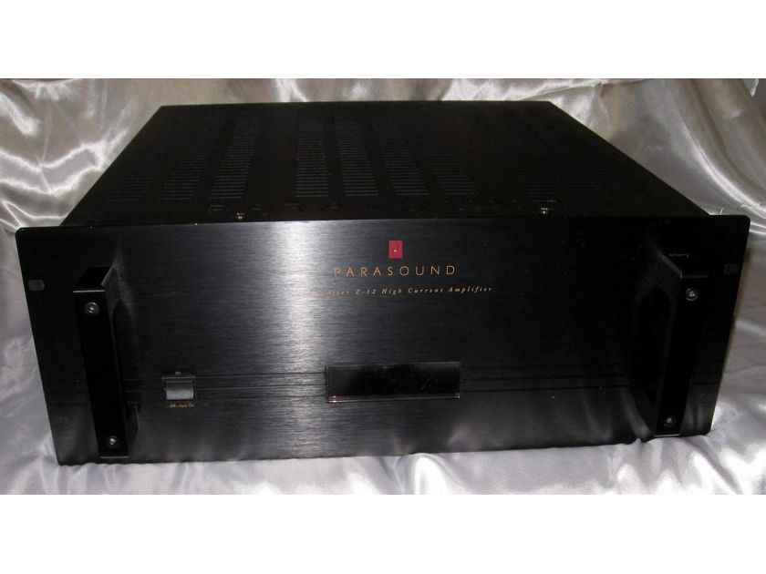 Parasound Z-12 12 channel high current power amplifier for parts or repair