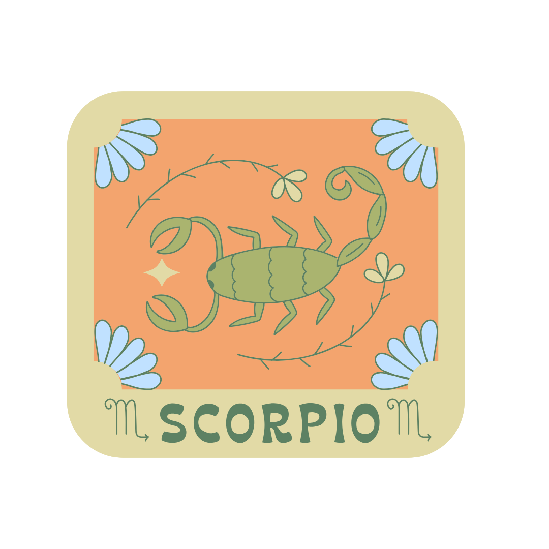 Scorpio Star Sign Graphic