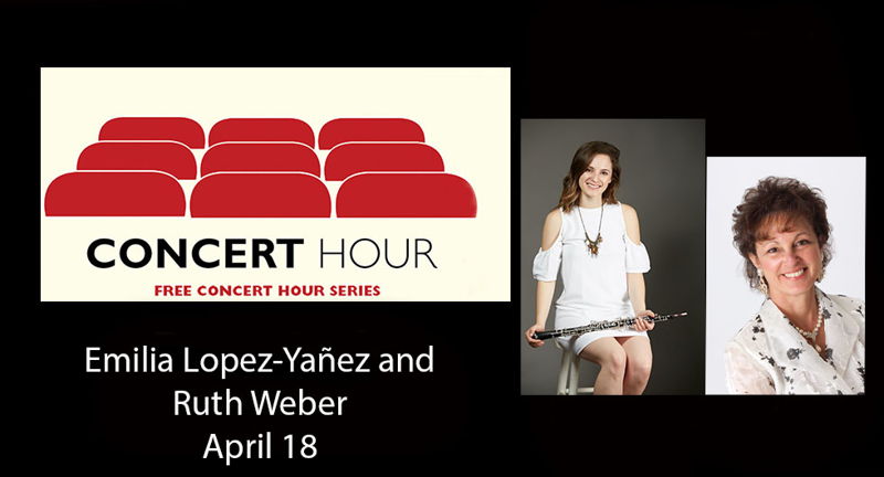 Palomar Performing Arts presents Emilia Lopez-Yañez and Ruth Weber – Concert Hour