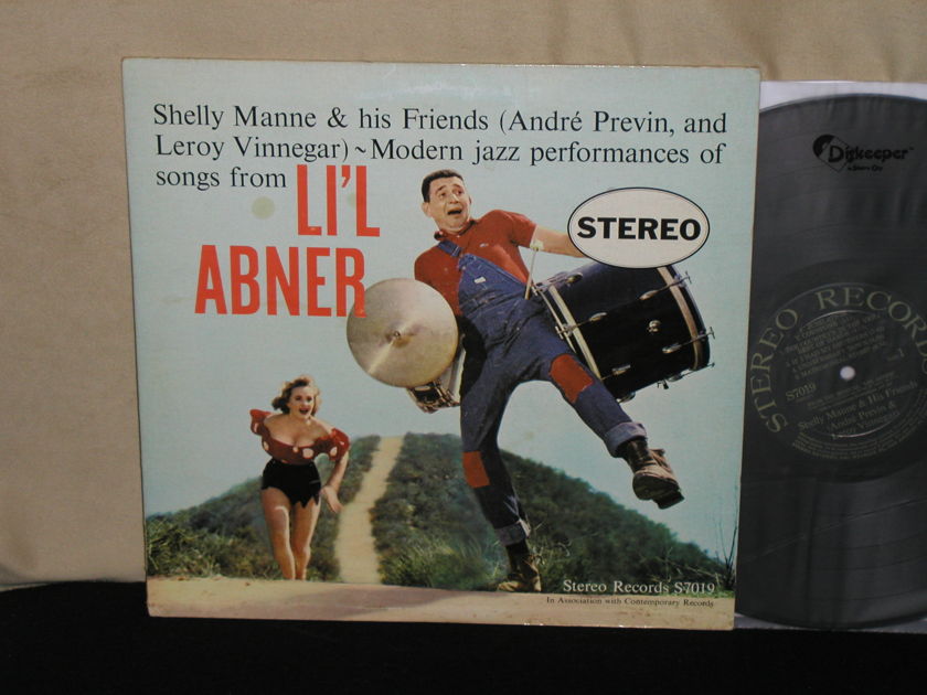 Shelly Manne & His Friends - "LI'L ABNER"     STEREO Records Assn.With Contemporary S7019 from 1959.