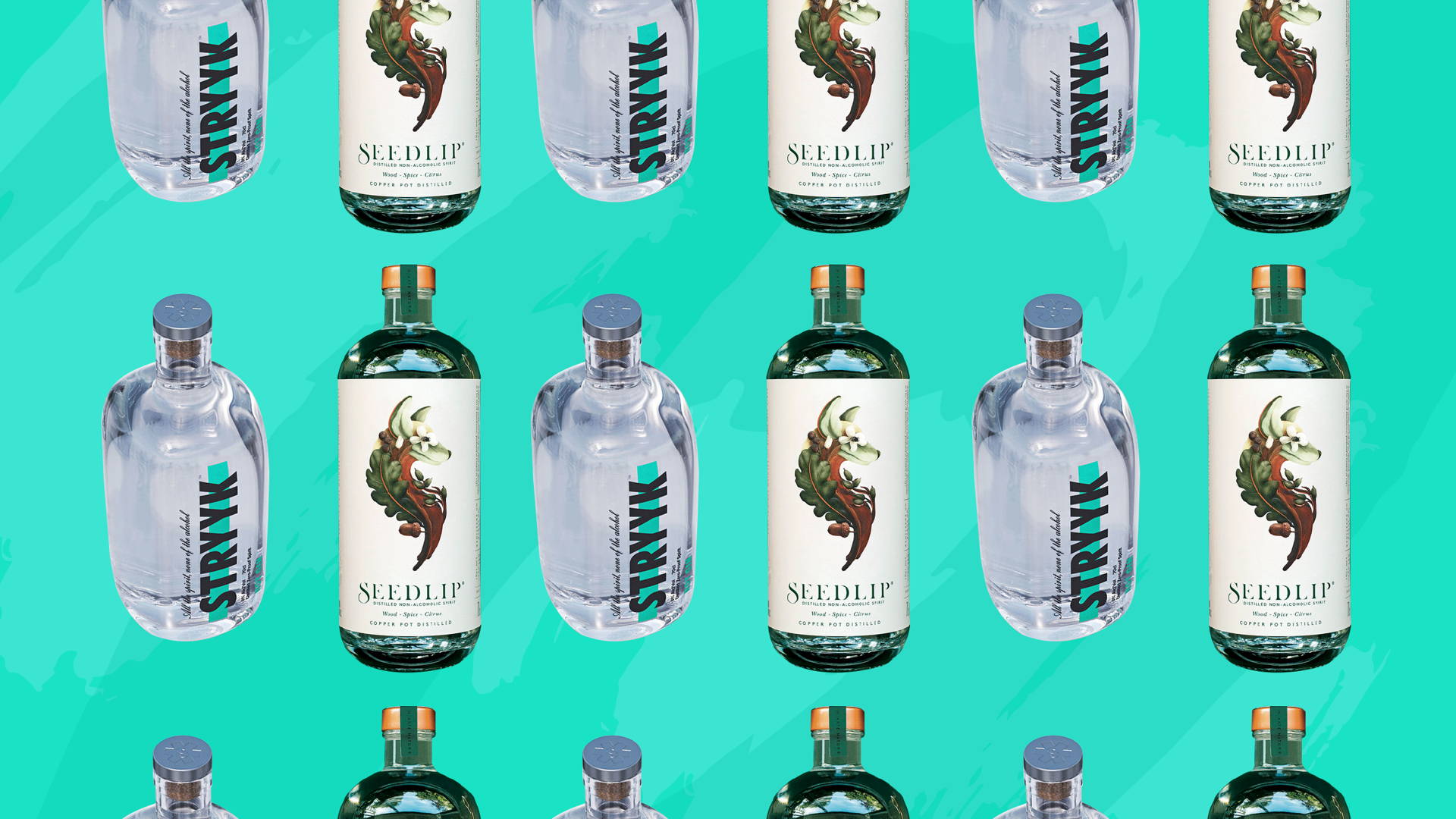 Featured image for 7 Non-Alcohol Spirit Packaging Designs 