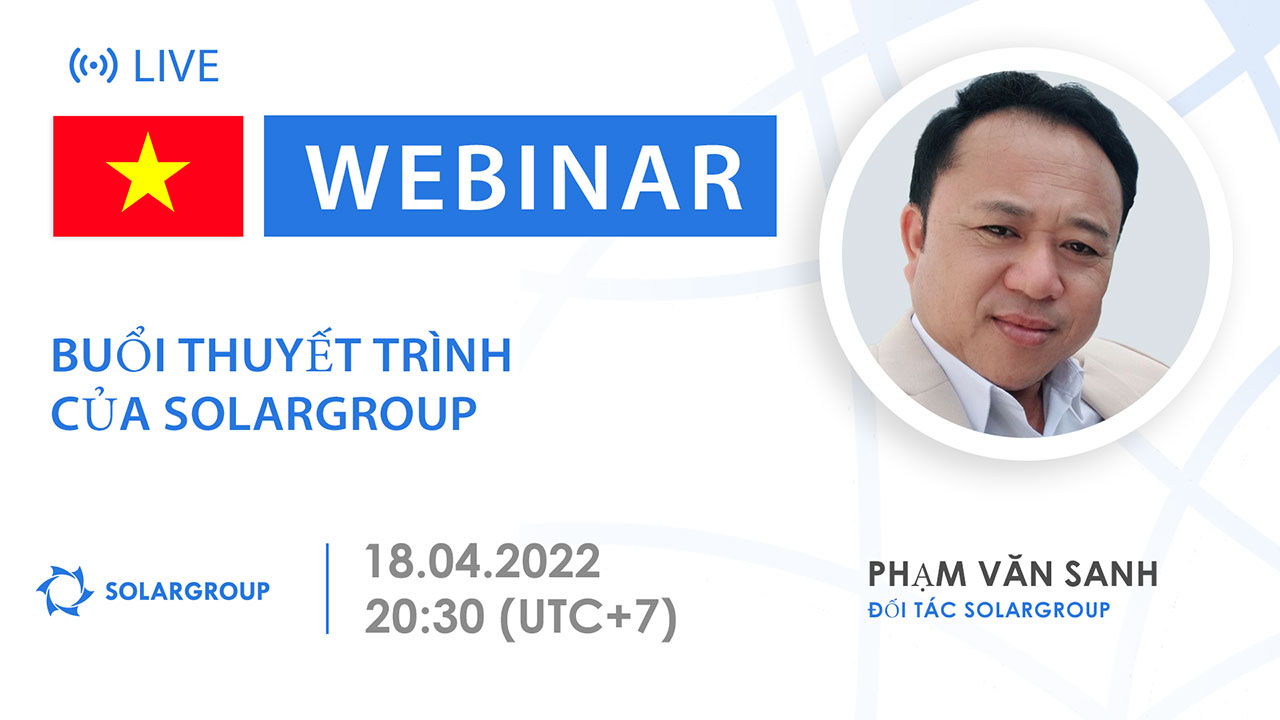 Vietnam. Buổi thuyết trình công ty tài chính quốc tế SOLARGROUP