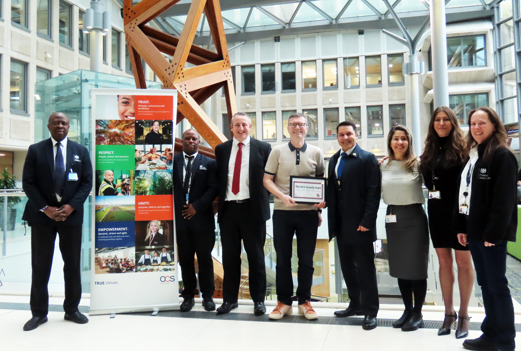 MoJ Award Win – Service Excellence at 102 Petty France