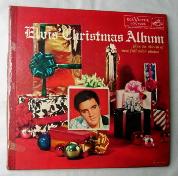 ELVIS PRESLEY-- - Mega RARE 1957 Christmas cover album-...