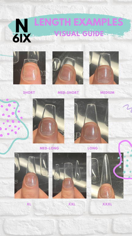 press on nail measuring instructions