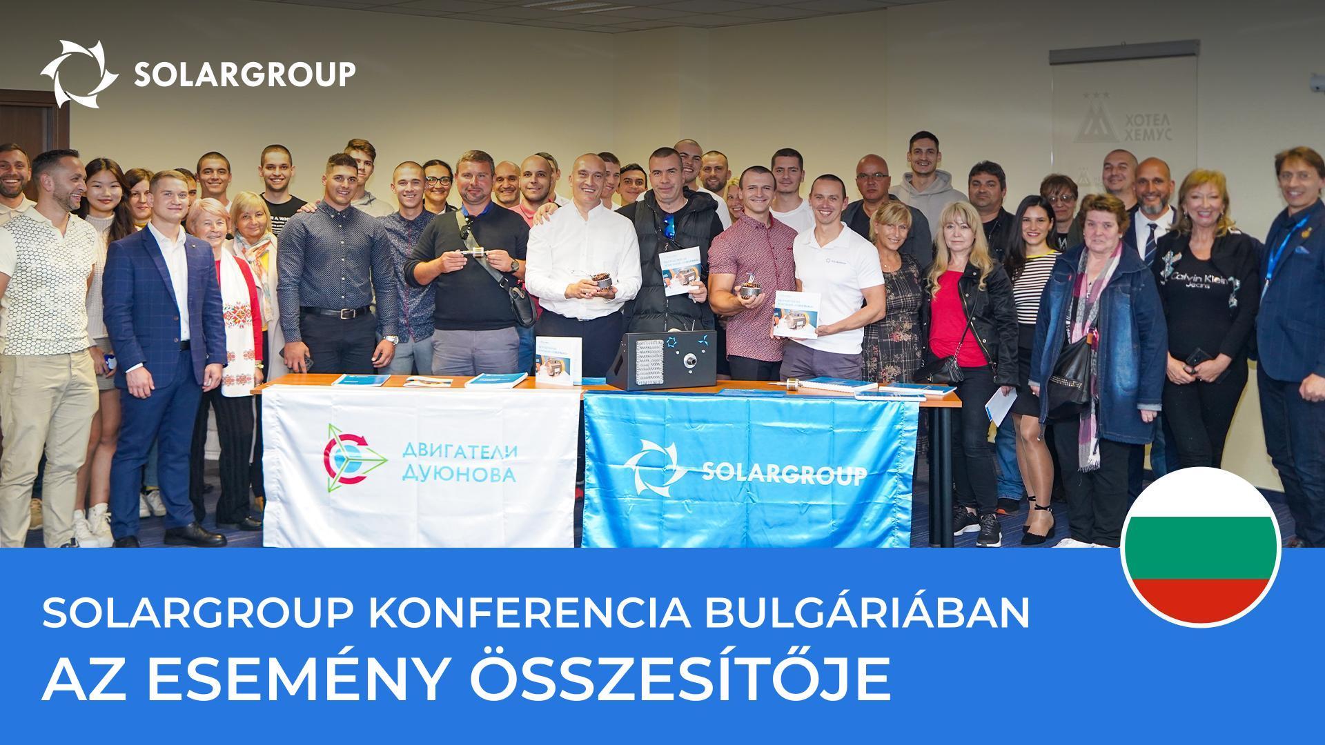 SOLARGROUP konferencia Bulgáriában: az esemény összesítője