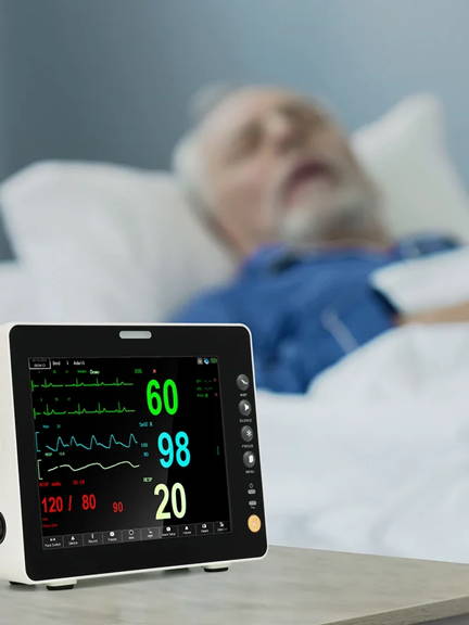 moniteur patient hospitalier à domicile