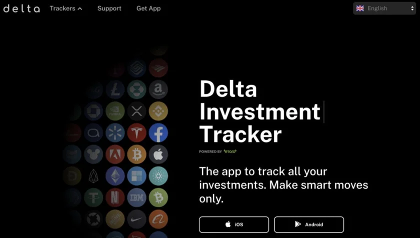 Delta investment tracker
