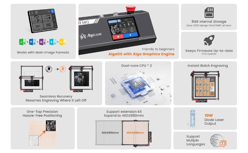 DIY Kit MK2 Laser Engraver 02
