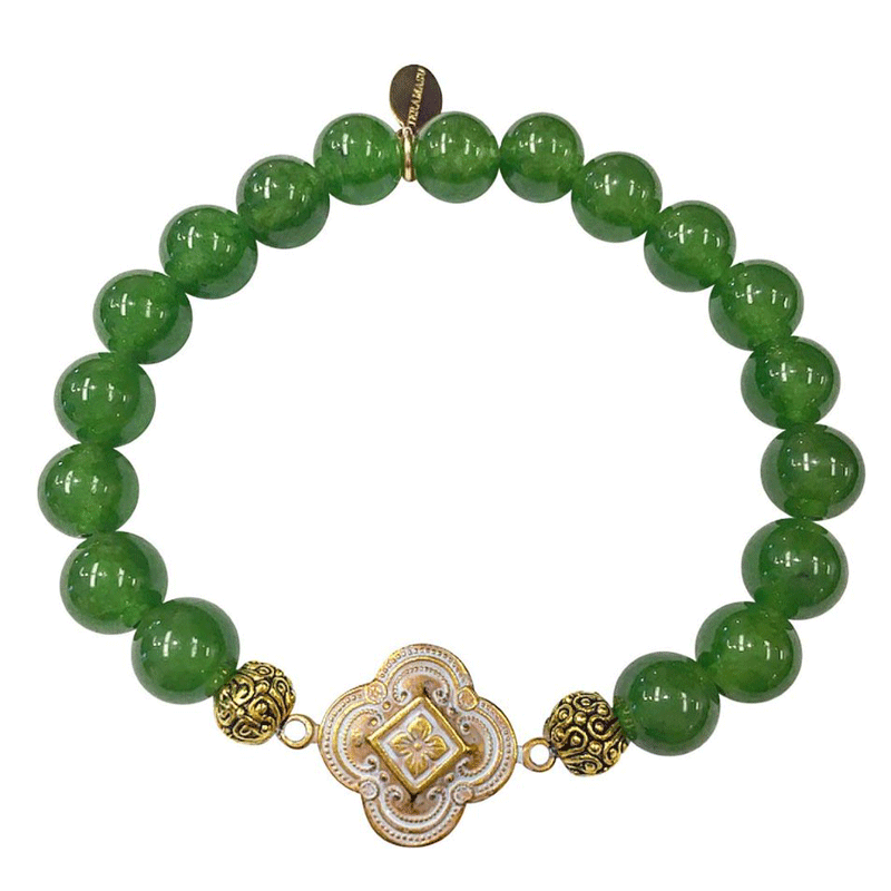 Green Jade Gratitude Bracelet