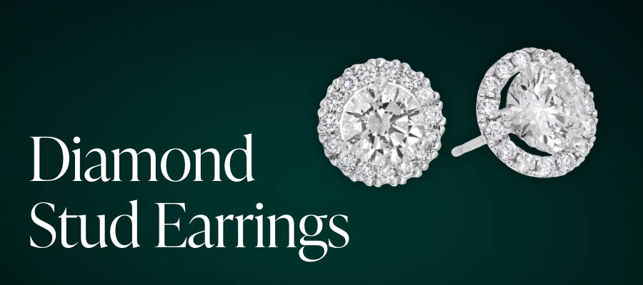 Shop Diamond Stud earrings