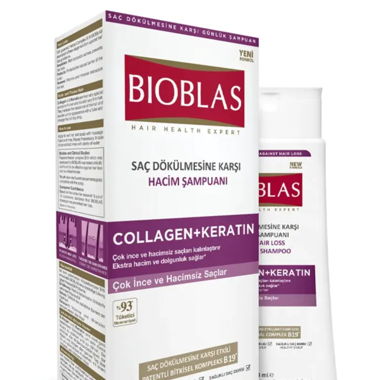 Shampoo Collagen+keratin gegen Haarausfall 