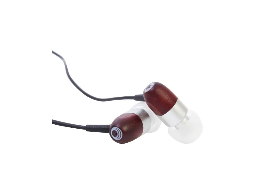 Thinksound Ts02 In-Ear Earphones Thinksound Ts02 In-Ear Earphones - Silver/Cherry