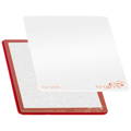 Diagram showing how to use an embossing folder with die cutting plates