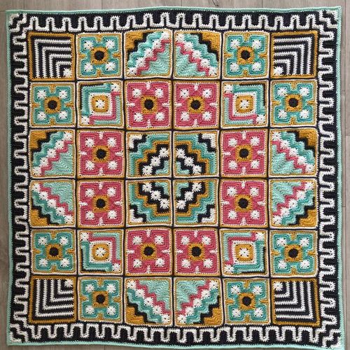 Ndebele Tegel 3 (VS-versie)