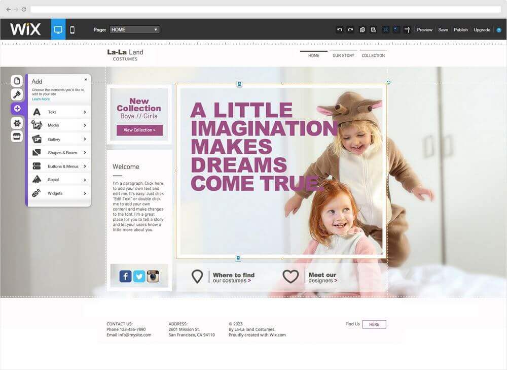 Как создать сайт на HTML без знания языка программирования (Wix)