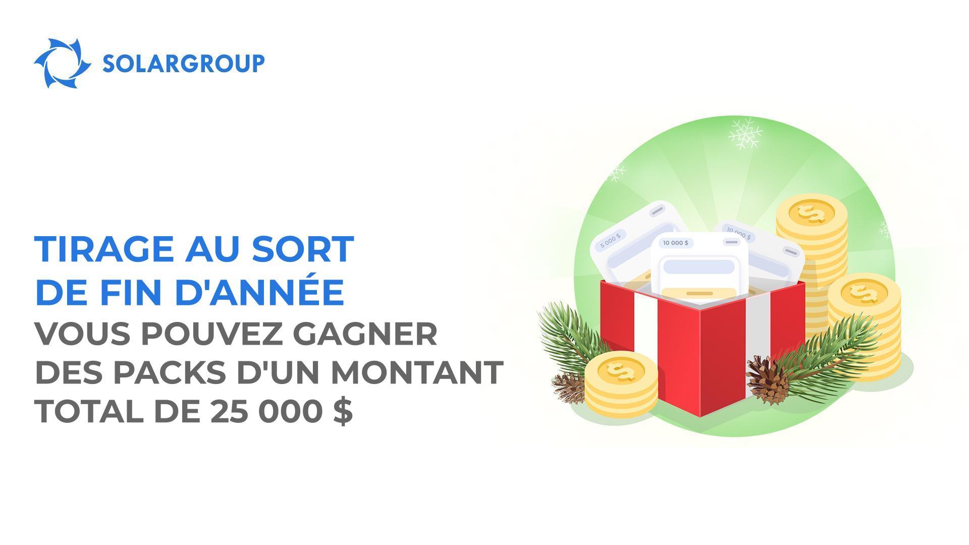 Gagnez un pack d'investissement d'un montant pouvant atteindre 15 000 $