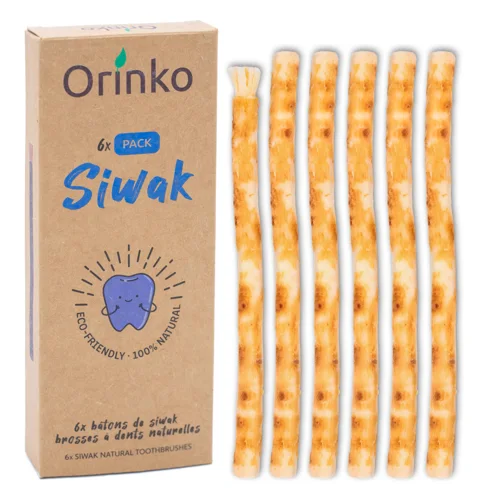 Bâtons de Siwak x6 - Brosse à Dents 100% Naturelle