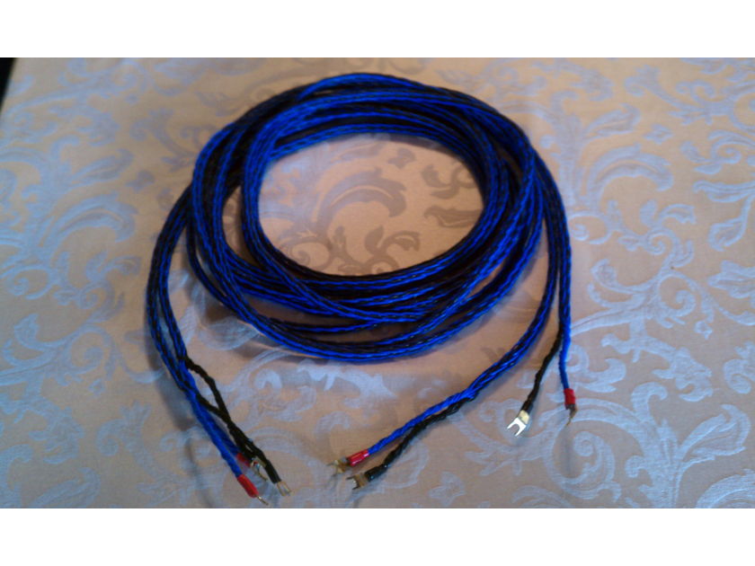 Kimber Kable 8TC Speaker Cable 16 Ft. Pair (Spades), jumpers too!