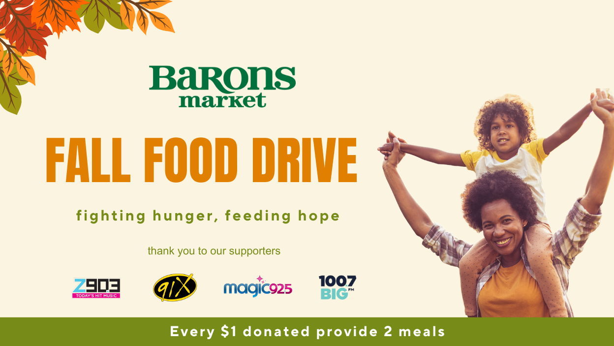 Please Support the 4th Annual Fall Food Drive