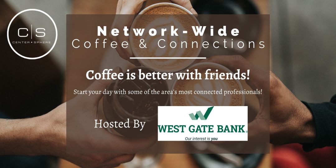 Center Sphere Omaha Network-Wide Coffee & Connections promotional image