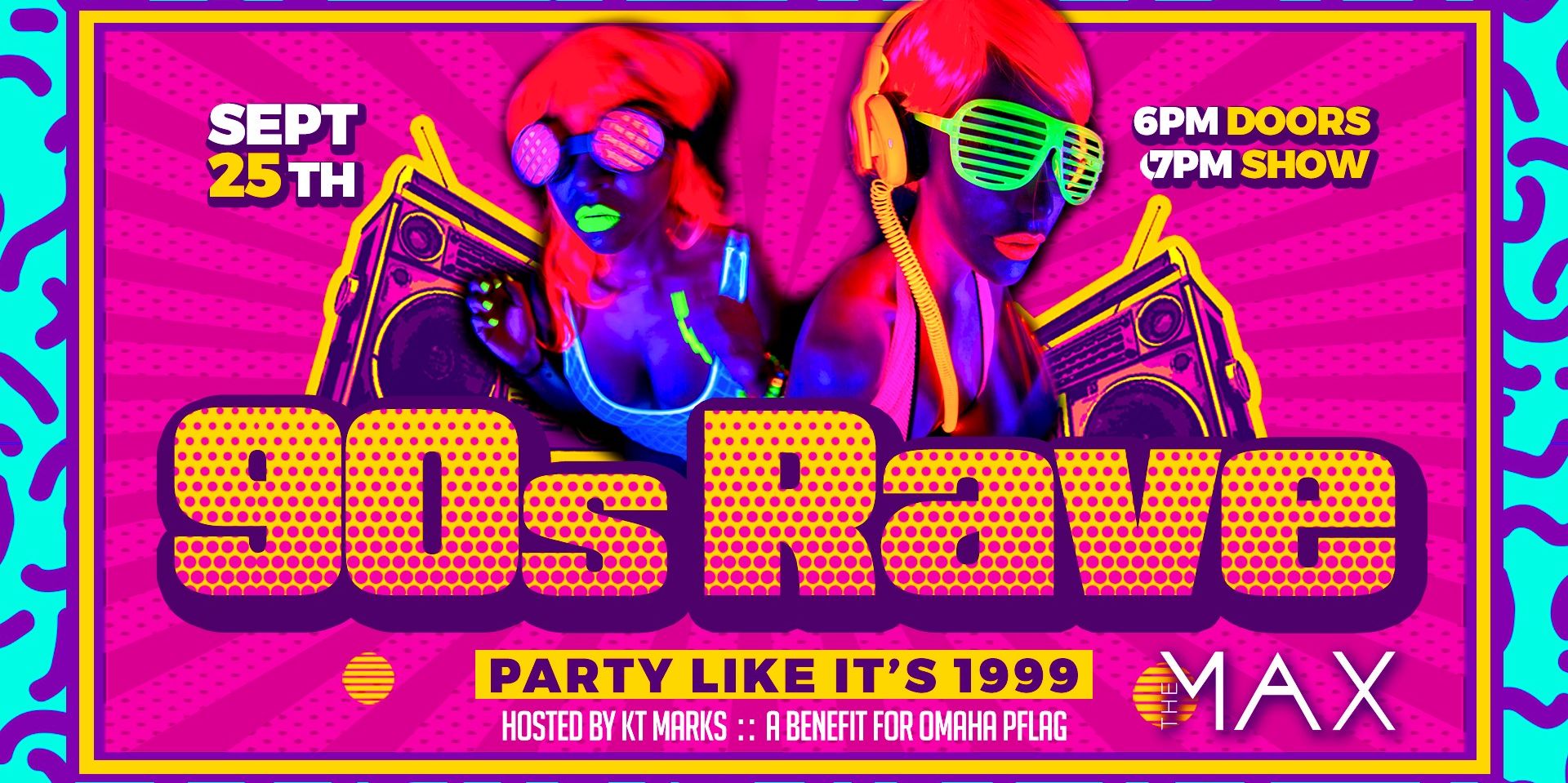 90s Rave Party promotional image