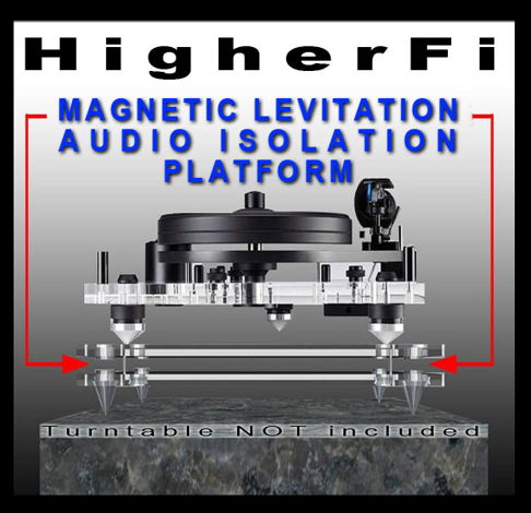 HigherFi Magnetic Levitation Phono Platform 2 Ultimate ...