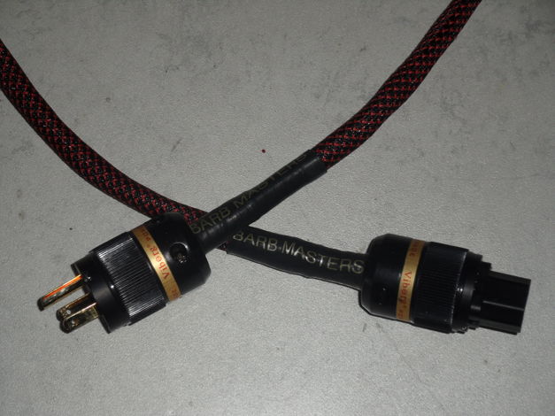 Amadi Cables Barb Masters. 4ft Gold connector.