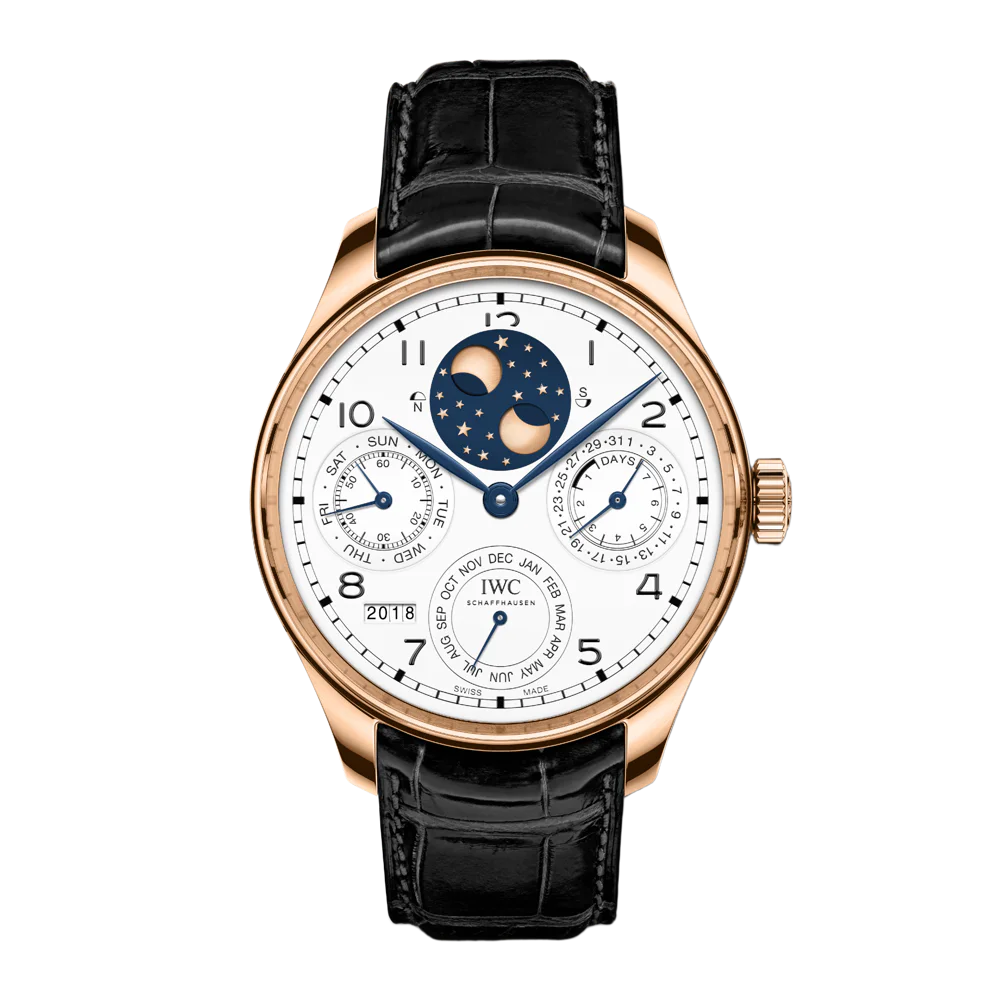 IWC Portuguese Perpetual Calendar Rose Gold , image 1