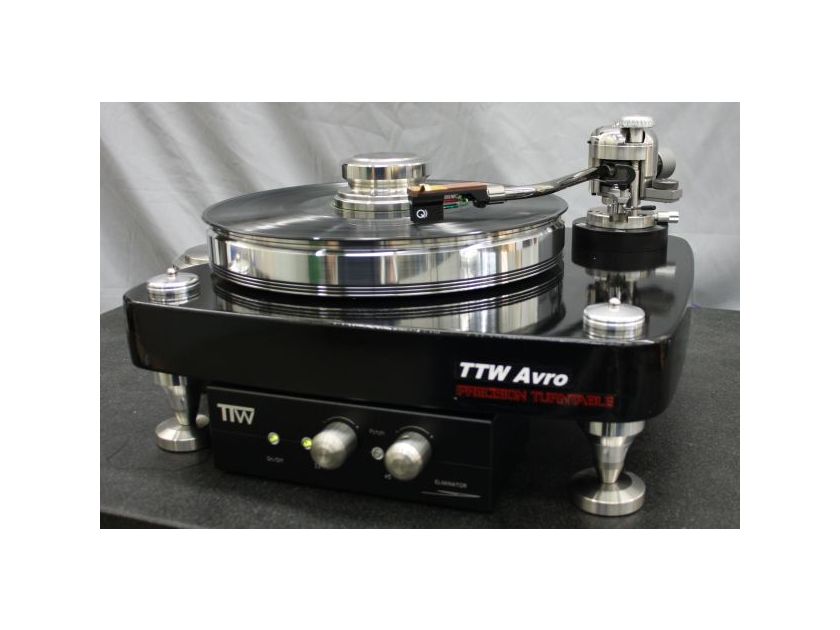 TTW Audio  NEW ! Avro Precision Turntable and Tone arm FREE OUTER RING