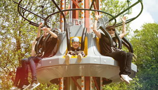 fort fun abenteuerland free fall tower crash