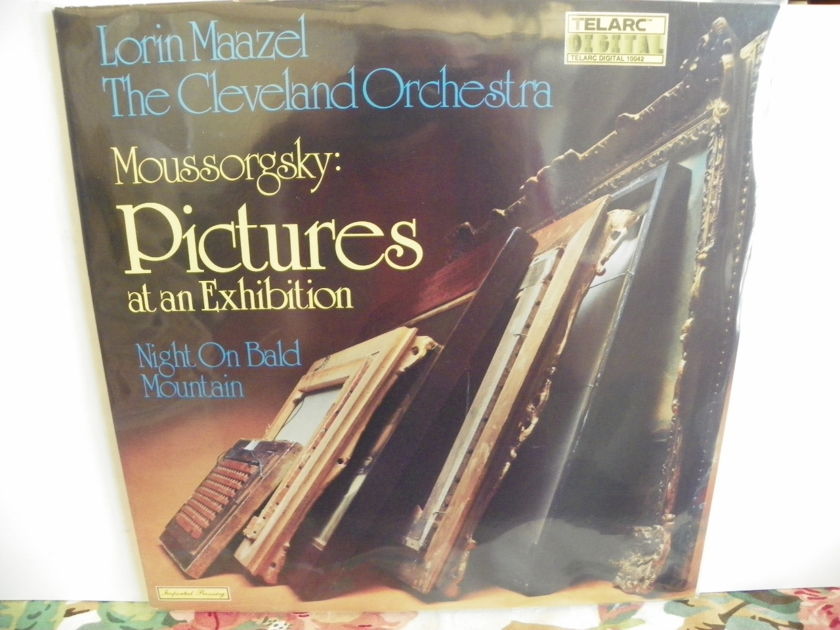 LORIN MAAZEL/CLEVELAND ORCH. - PICTURES AT AN EXHIBITION TELARC DIGITAL NM/Price Reduction