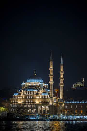 Admire stunning night views of Istanbul