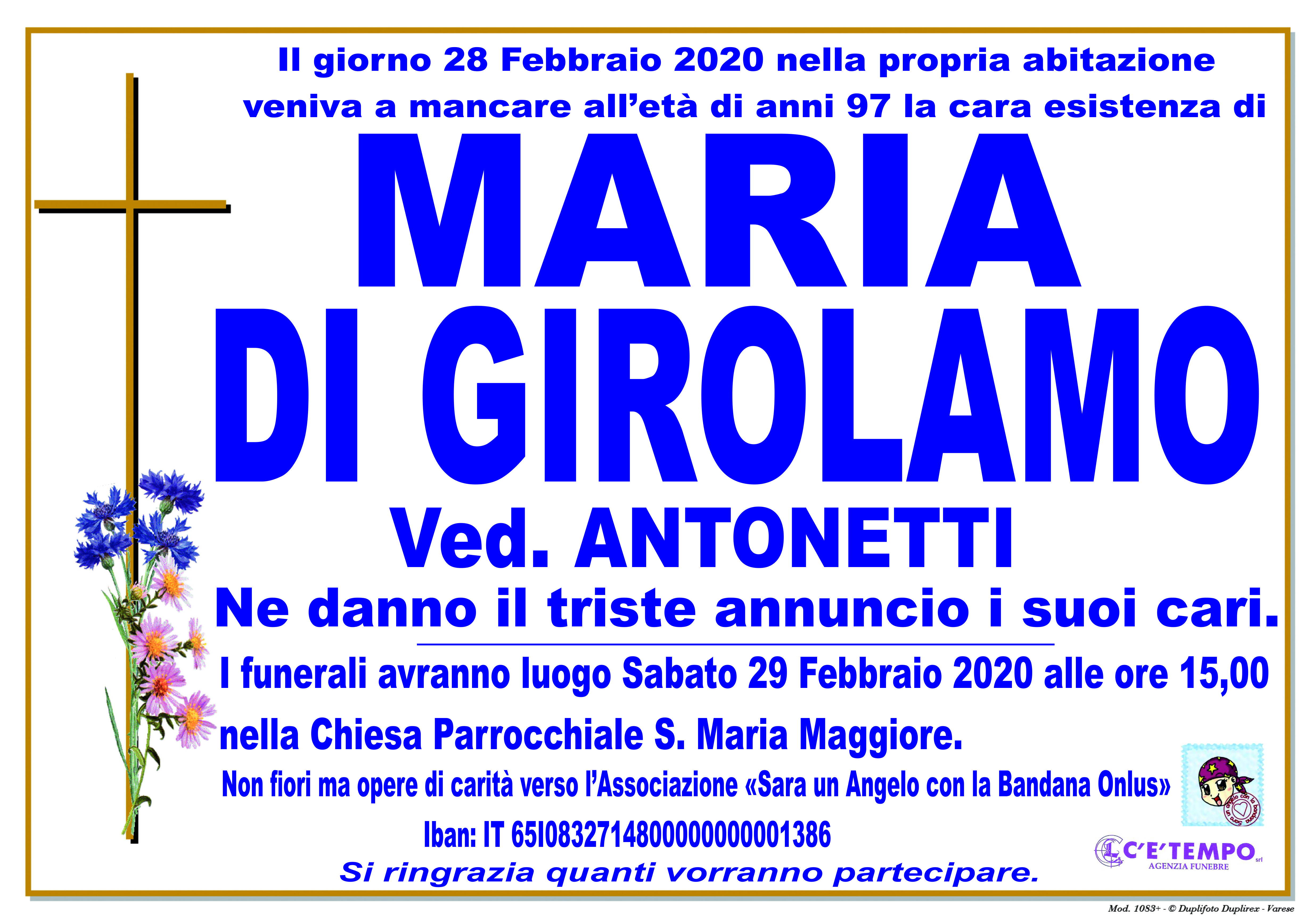Maria Di Girolamo