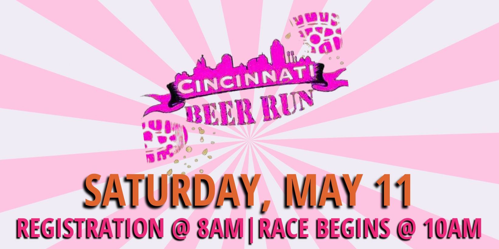 11th Annual Cincinnati Beer Run - DATE CHANGED promotional image