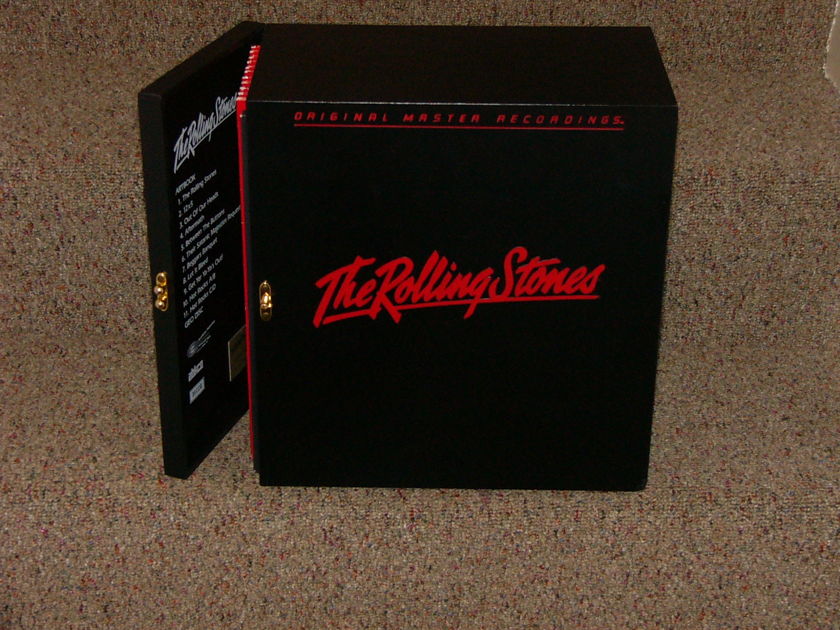 MFSL Rolling Stones Box Set #3610 - Stunning, mint LP's, most unplayed, others played once to record to tape Complete with booklet, envelope and papers