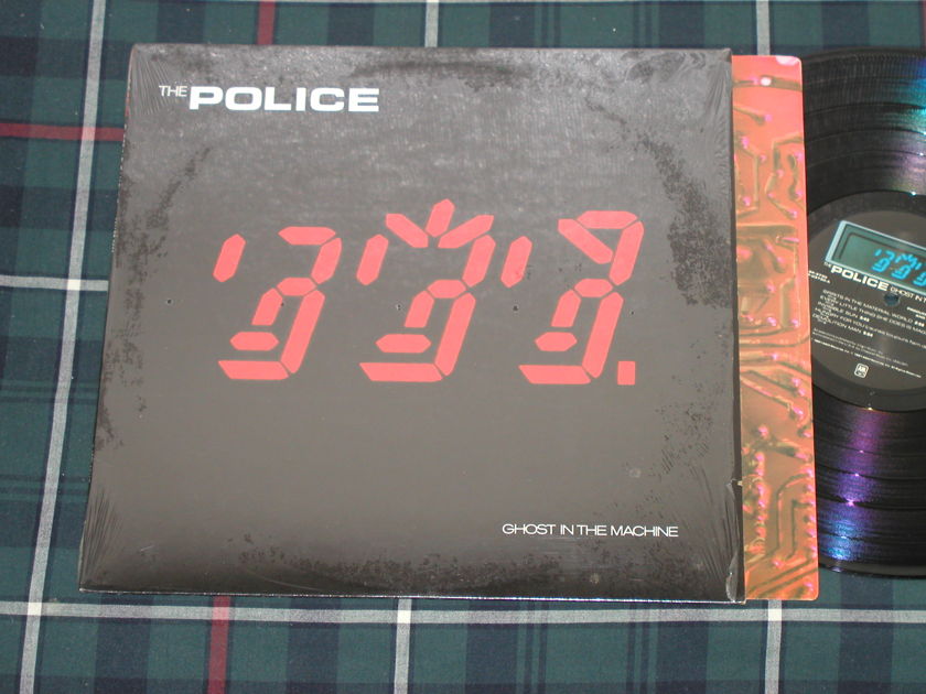 The Police "Ghost In The Machine" - Still in shrink. NM+ copy A&M SP-3730 "custom labels"