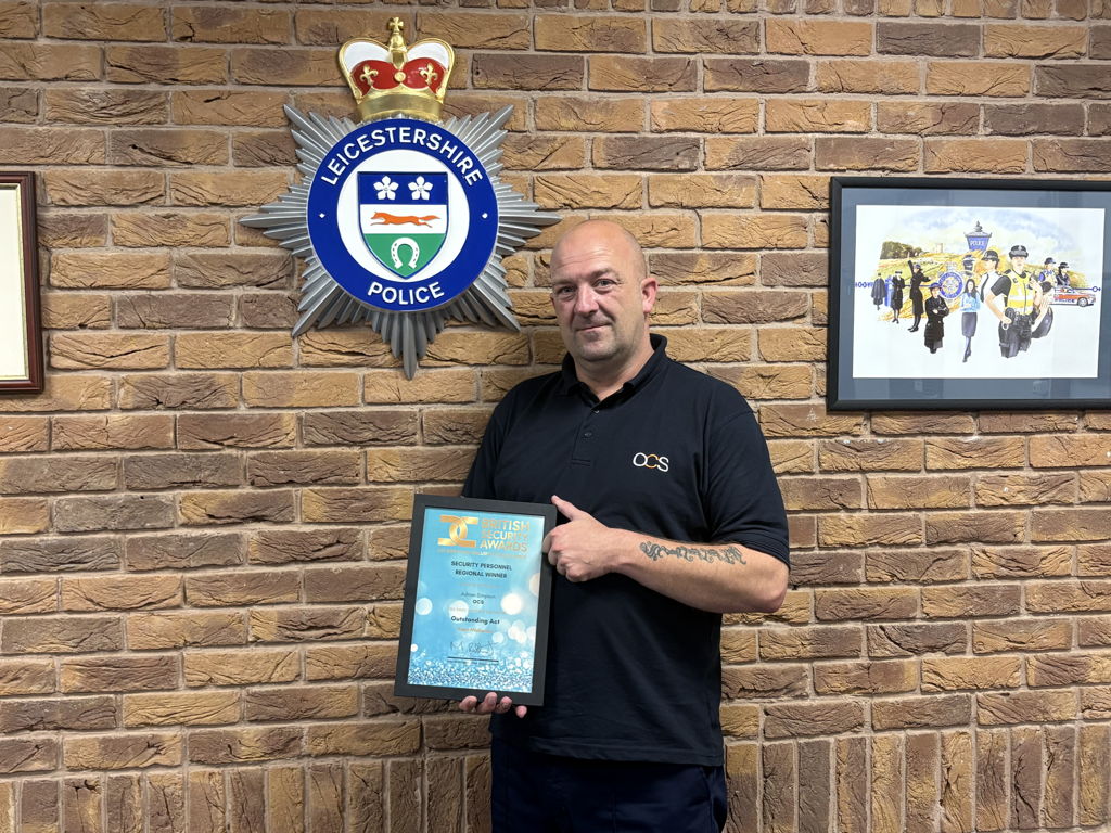 BSIA Recognises Adrian Simpson’s Life-Saving Bravery