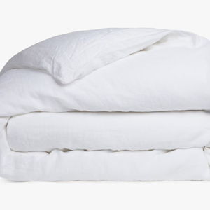 Linen Duvet Cover White | Parachute