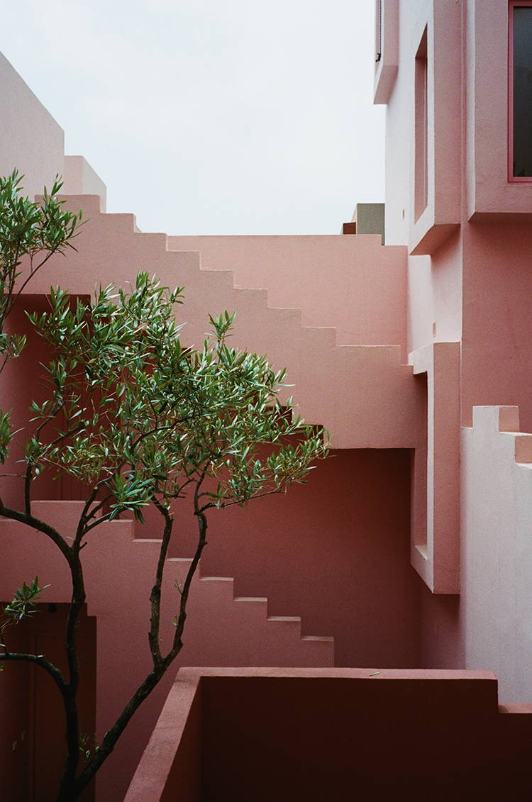 La Muralla Roja by Ricardo Bofill | Photographed by Hannah Davis for Wolf & Moon Jewellery