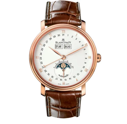 Blancpain Villeret Quantième Complet MOON PHASE COMPLETE CALENDAR