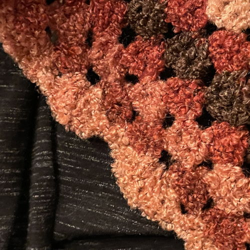 Crocheted shawl Grandma