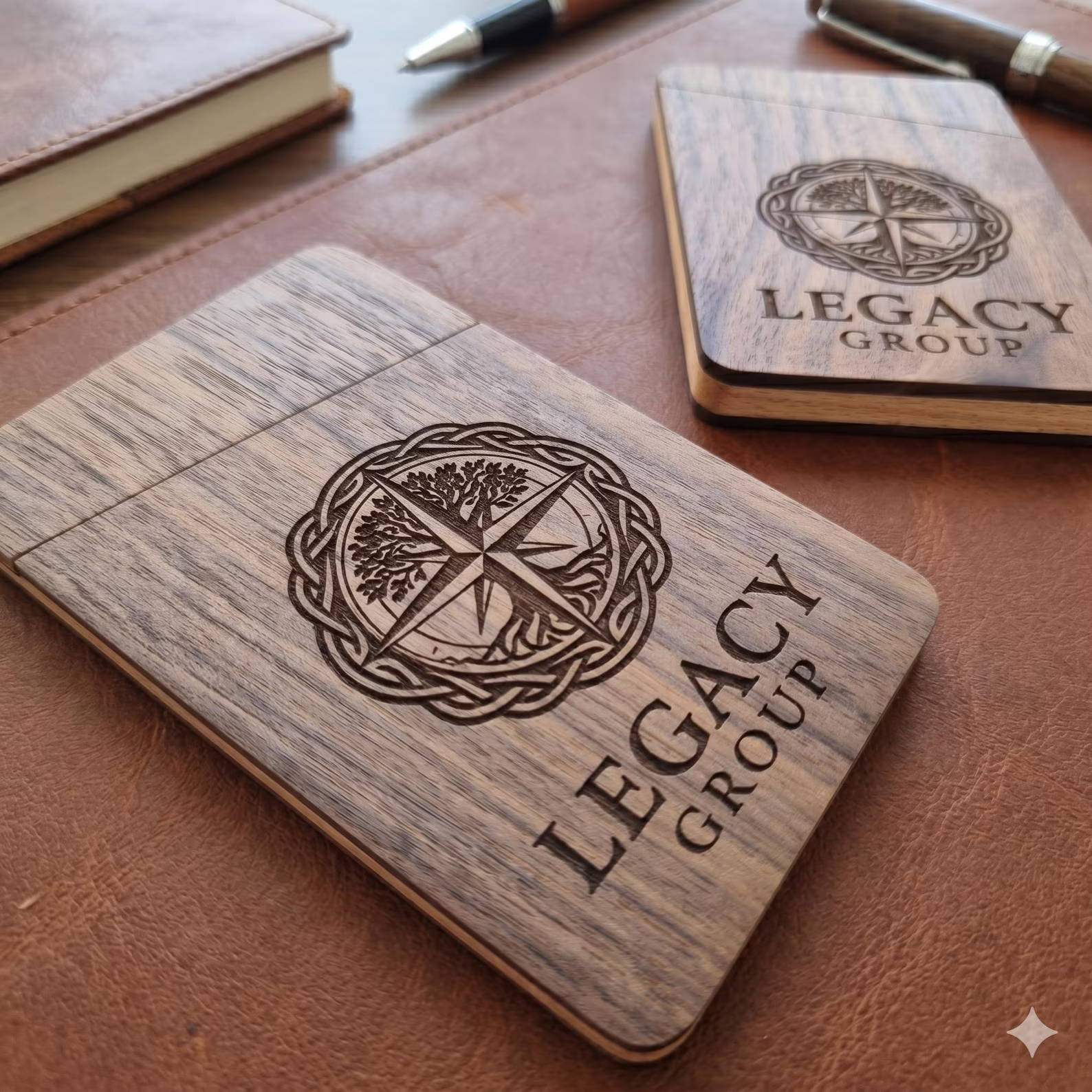 Laser Cut Business Card Holders 004