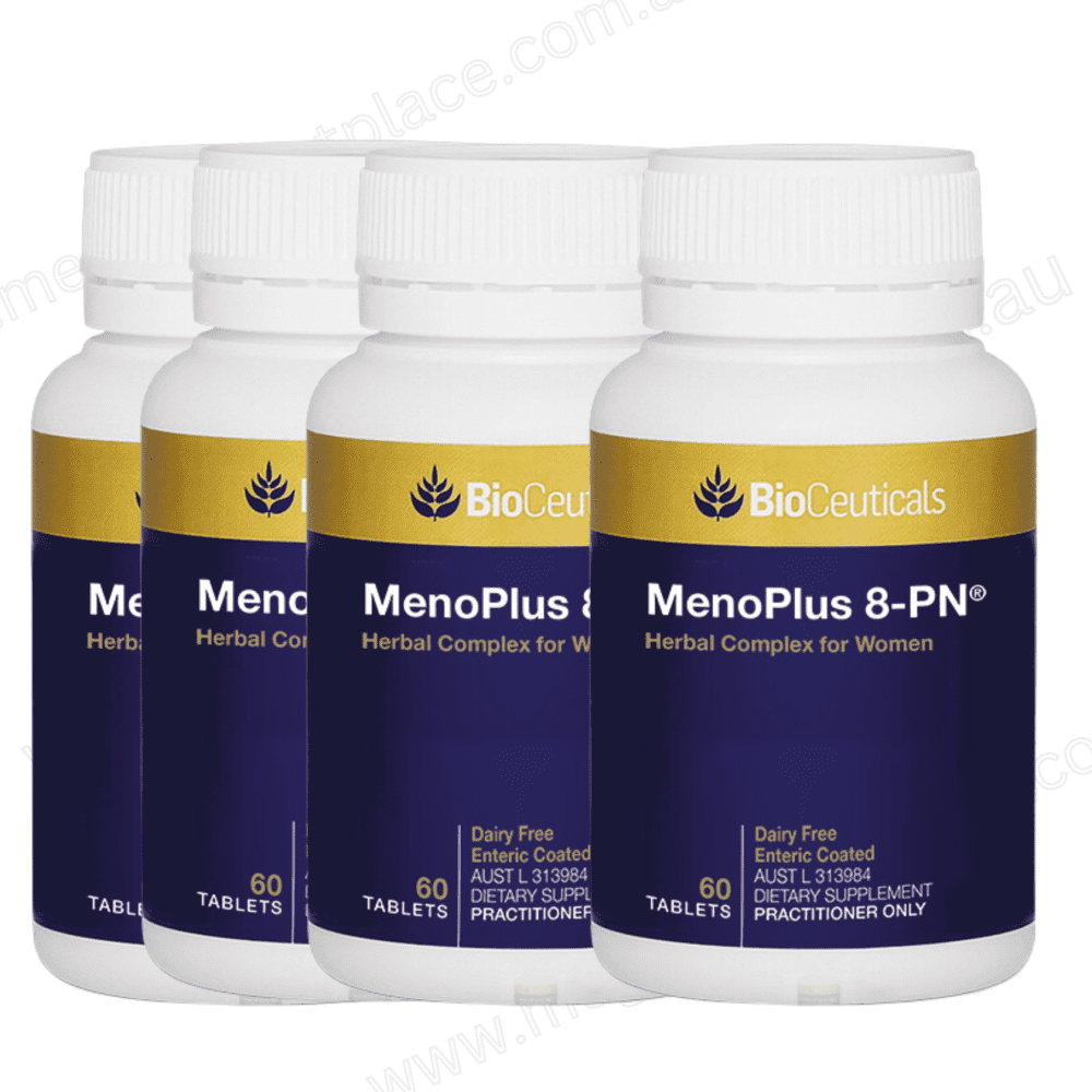 Lot of 4| Bioceuticals Menoplus 8-PN 60 Tablets