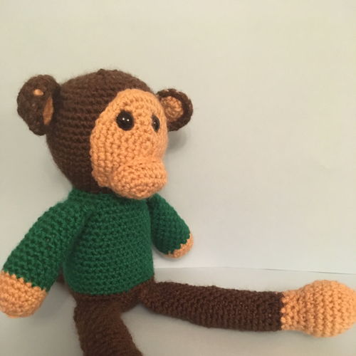 Melvyn the Monkey Crochet Pattern Amigurumi